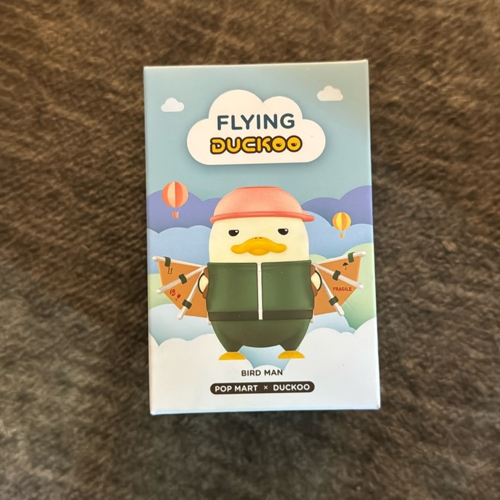 POP MART x DUCKOO Flying Series Mini Figure SUPER‎ HERO Art Toy U.S SELLER